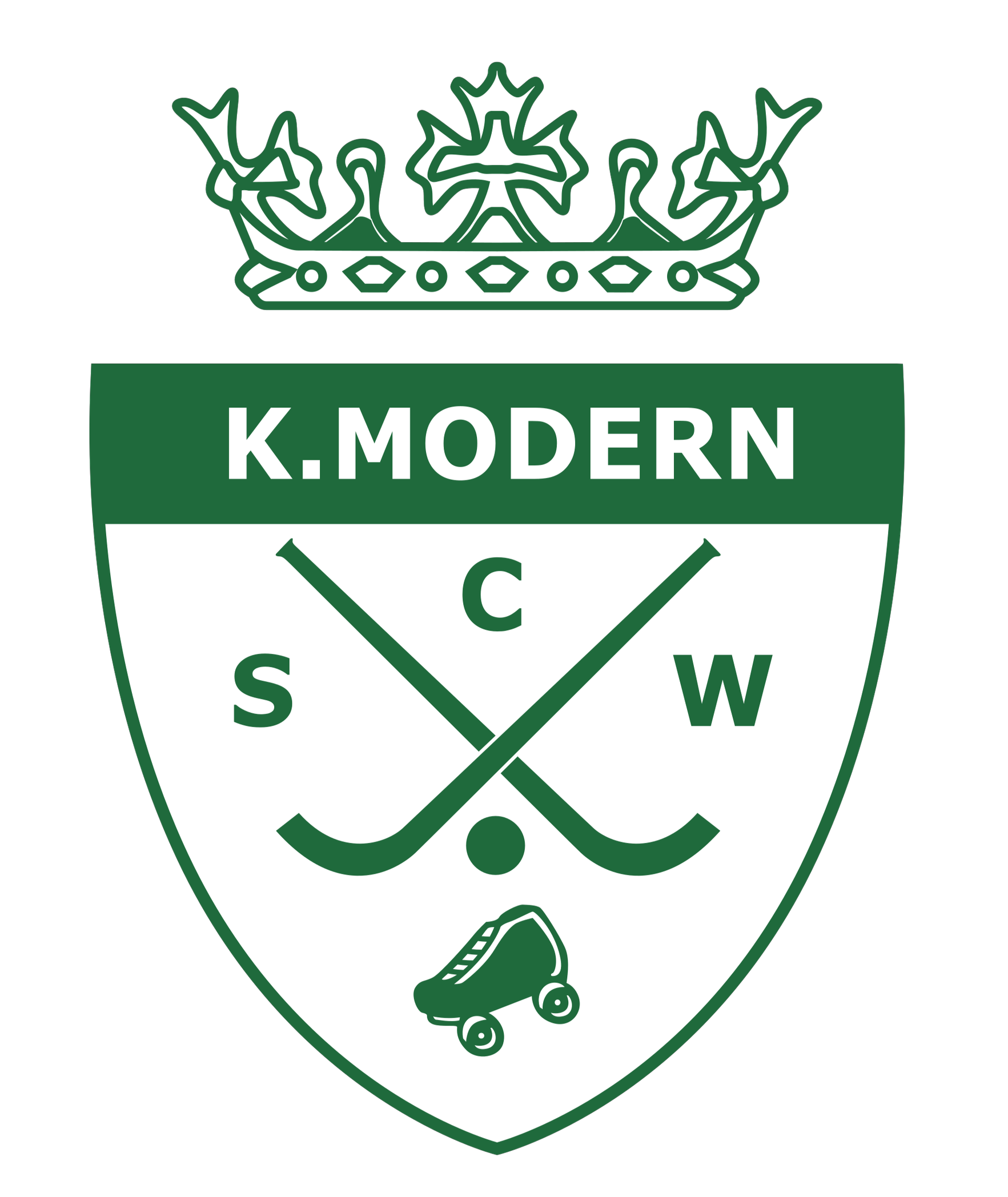 Wappen Rollerhockey club Kon. Modern Skater Club Wilrijk