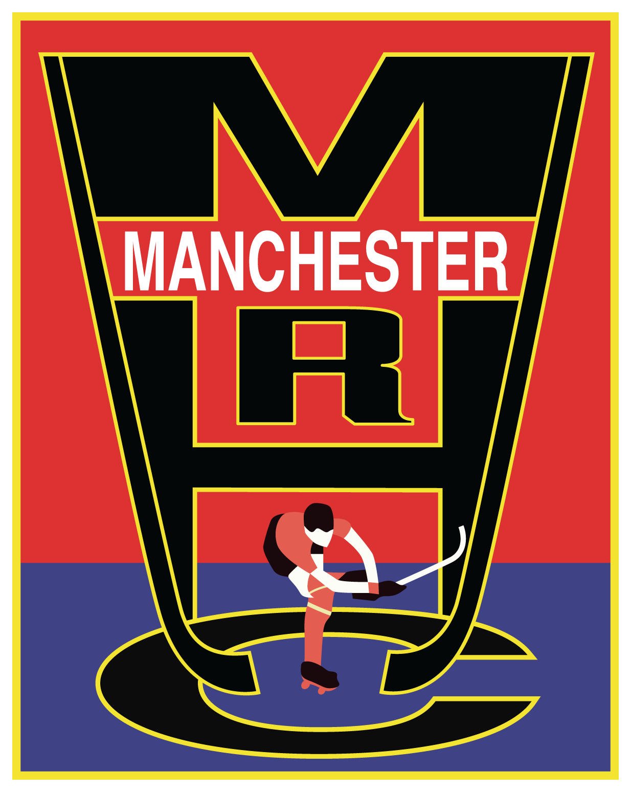 Wappen Manchester Roller Hockey Club